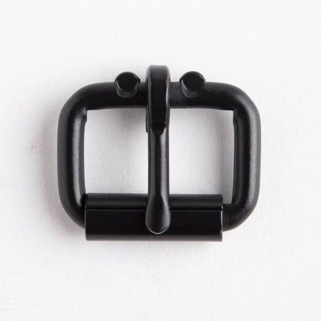 Boucle De Rouleau 1 En Noir/Noir - Fourniture maroquinerie cuir