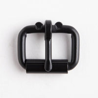 Boucle De Rouleau 1 En Noir/Noir - Fourniture maroquinerie cuir