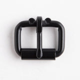 Boucle De Rouleau 1 En Noir/Noir - Fourniture maroquinerie cuir