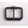 Boucle De Rouleau 3/4 En Noir/Noir - Fourniture maroquinerie cuir