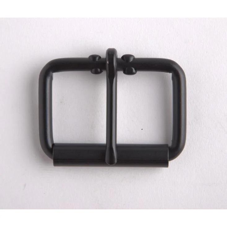Boucle De Rouleau 3/4 En Noir/Noir - Fourniture maroquinerie cuir