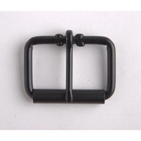 Boucle De Rouleau 3/4 En Noir/Noir - Fourniture maroquinerie cuir