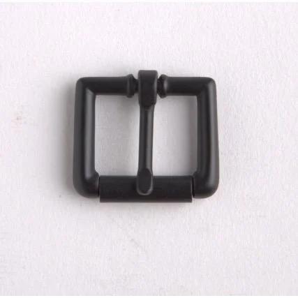 Boucle De Sangle À Rouleau 3/4" Noir/Noir - Fourniture maroquinerie cuir