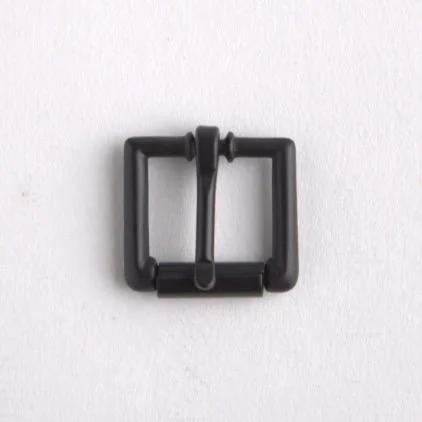 Boucle De Sangle À Rouleau 5/8 En Noir/Noir - Fourniture maroquinerie cuir