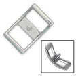 Boucles Conway - Plaquées Nickel - Détail produit