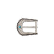 Boucles De Plumes Turquoises - Vue principale