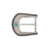 Boucles De Plumes Turquoises - Détail produit