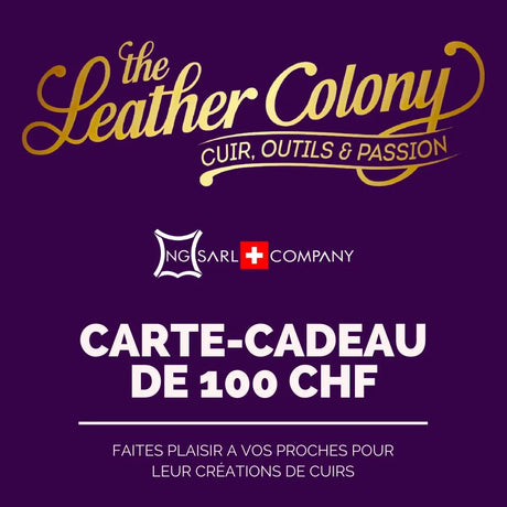 Carte Cadeau The Leather Colony - Zoom détaillé