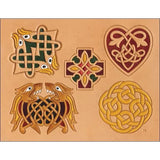 Celtic 2 Craftaid Tandy Leather - Modèle Réutilisable Motifs Celtiques - Fourniture maroquinerie cuir