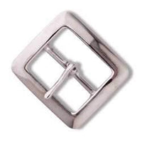 Boucle De Chap 1-1/2" (38 Mm) Plaquée Nickel