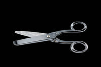 Ciseau lingère bouts ronds 200 mm - Fourniture maroquinerie cuir