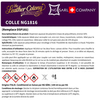 Colle Ng1816 (Remplace Dsp181) - Fourniture maroquinerie cuir