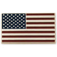 Concho Du Drapeau Américain 1-1/4" (32 Mm) X 3/4" (19 Mm) - Fourniture maroquinerie cuir