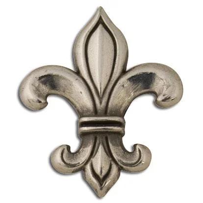 Concho Fleur De Lis 1-1/4" (32 Mm) X 1" (1,5 Cm) - Fourniture maroquinerie cuir