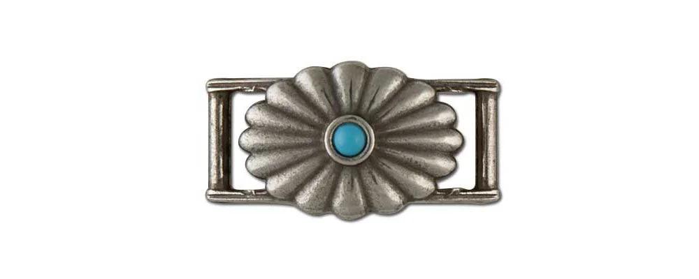 Concho Sud-Ouest Turquoise - Vue principale