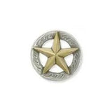 Conchos 3-D Texas Star - Détail produit