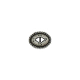 Conchos À Fente De Nava Plaque De Nickel Givrée / Sans Nickel Pack De 6 - Vue principale