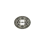 Conchos À Fente Du Sud-Ouest Plaque De Nickel Givrée / Sans Nickel, Paquet De 6 - Vue principale