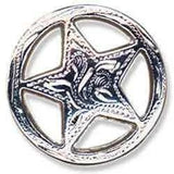 Conchos Gravés De L'Étoile Des Rangers - Détail produit