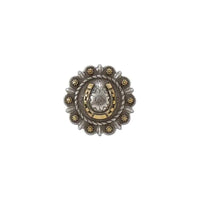 Conchos Ronds Aux Baies Avec Motif Central - Vue principale