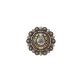 Conchos Ronds Aux Baies Avec Motif Central - Vue principale