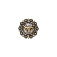 Conchos Ronds Aux Baies Avec Motif Central - Détail produit