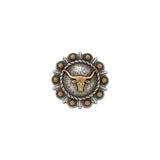 Conchos Ronds Aux Baies Avec Motif Central - Détail produit