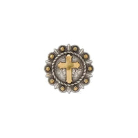 Conchos Ronds Aux Baies Avec Motif Central - Vue alternative