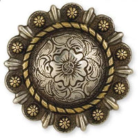 Conchos Ronds Aux Baies Roulées - Zoom détaillé