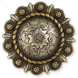 Conchos Ronds Aux Baies Roulées - Zoom détaillé