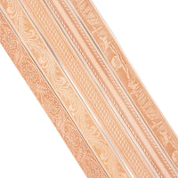 Courroie Florale En Relief Vierge 1-1/2