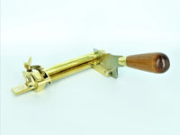 Couteau mécanique laiton 10 cm - Fourniture maroquinerie cuir