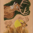 Craftaid Cerf de la Faune Tandy Leather - Modèle Relief - Fourniture maroquinerie cuir