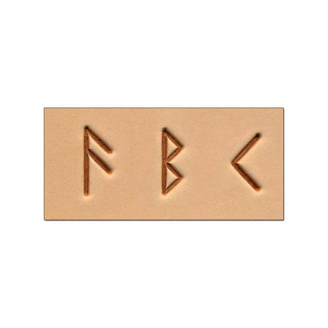 Craftool® Ensemble D'Alphabets Runiques Et Celtiques De 19 Mm (3/4") - Fourniture maroquinerie cuir