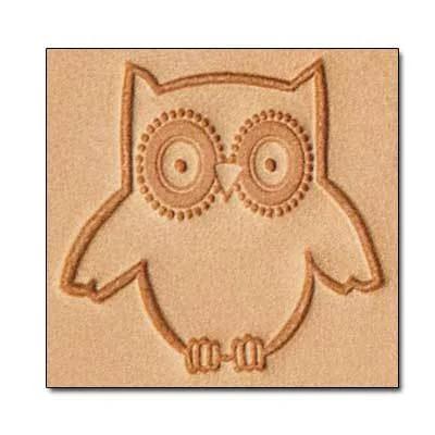 Craftool® Hibou Des Marais 3-D - Fourniture maroquinerie cuir