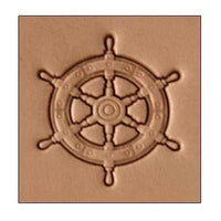 Craftool® Matoir 3-D Roue De Bateau - Fourniture maroquinerie cuir