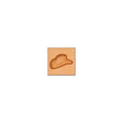 Craftool® Mini Matoir 2D Chapeau De Cowboy - Fourniture maroquinerie cuir
