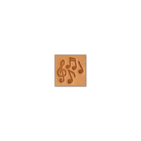 Craftool® Mini Matoir 2D Musique - Fourniture maroquinerie cuir