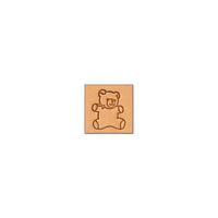 Craftool® Mini Matoir 2D Ourson - Fourniture maroquinerie cuir