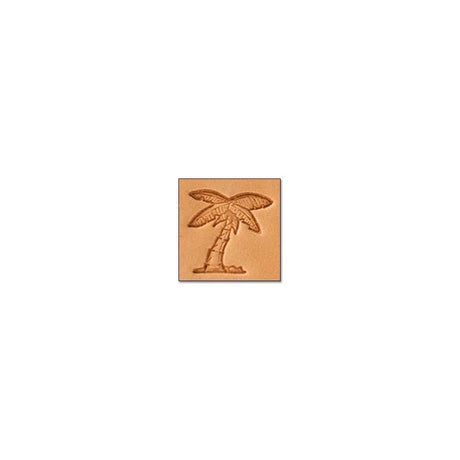 Craftool® Mini Matoir 2D Palmier - Fourniture maroquinerie cuir