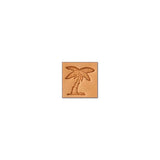 Craftool® Mini Matoir 2D Palmier - Fourniture maroquinerie cuir