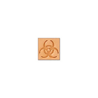 Craftool® Mini Matoir 2D Risque Biologique - Fourniture maroquinerie cuir