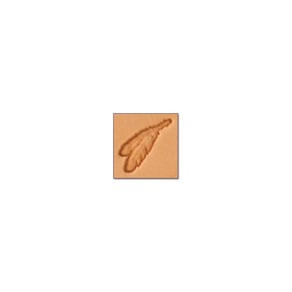 Craftool® Mini Matoir 3D 2 Plumes - Fourniture maroquinerie cuir
