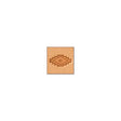 Craftool® Mini Matoir 3D Carré À Gradins - Fourniture maroquinerie cuir