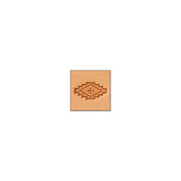 Craftool® Mini Matoir 3D Carré À Gradins - Fourniture maroquinerie cuir