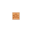 Craftool® Mini Matoir 3D Crâne X Os - Fourniture maroquinerie cuir