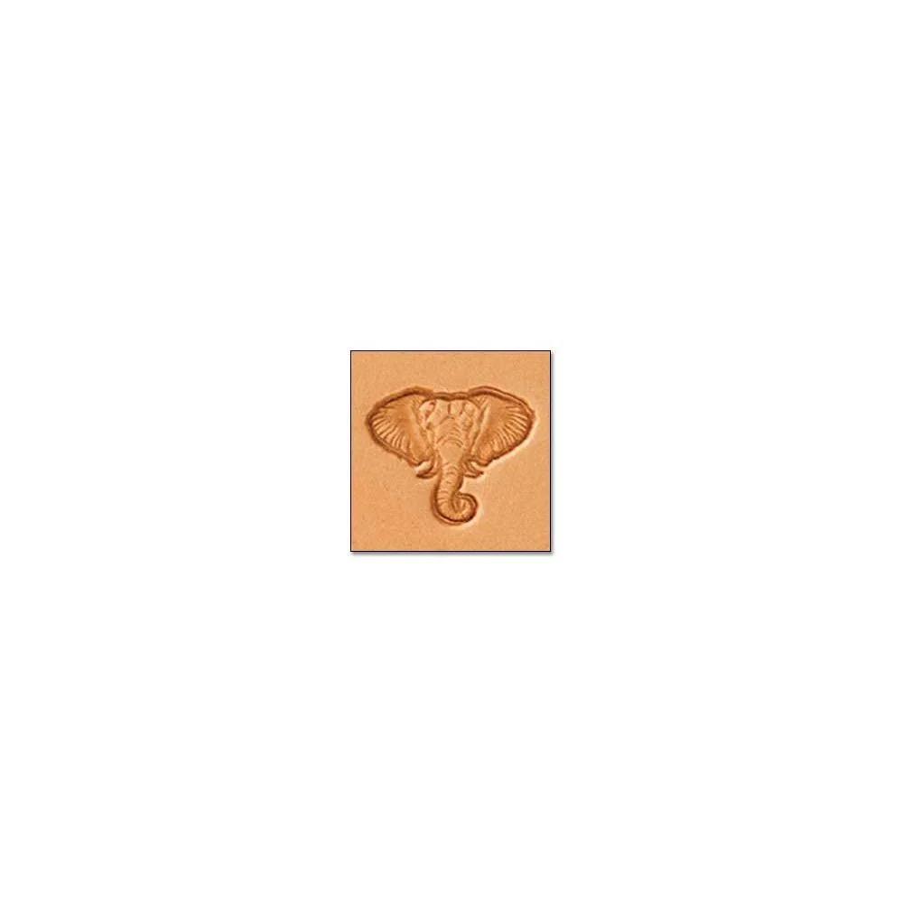 Craftool® Mini Matoir 3D Éléphant - Fourniture maroquinerie cuir