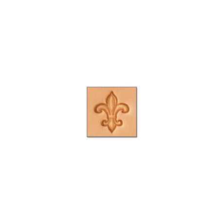Craftool® Mini Matoir 3D Fleur De Lis - Fourniture maroquinerie cuir