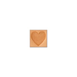 Craftool® Mini Matoir Coeur 2D - Fourniture maroquinerie cuir