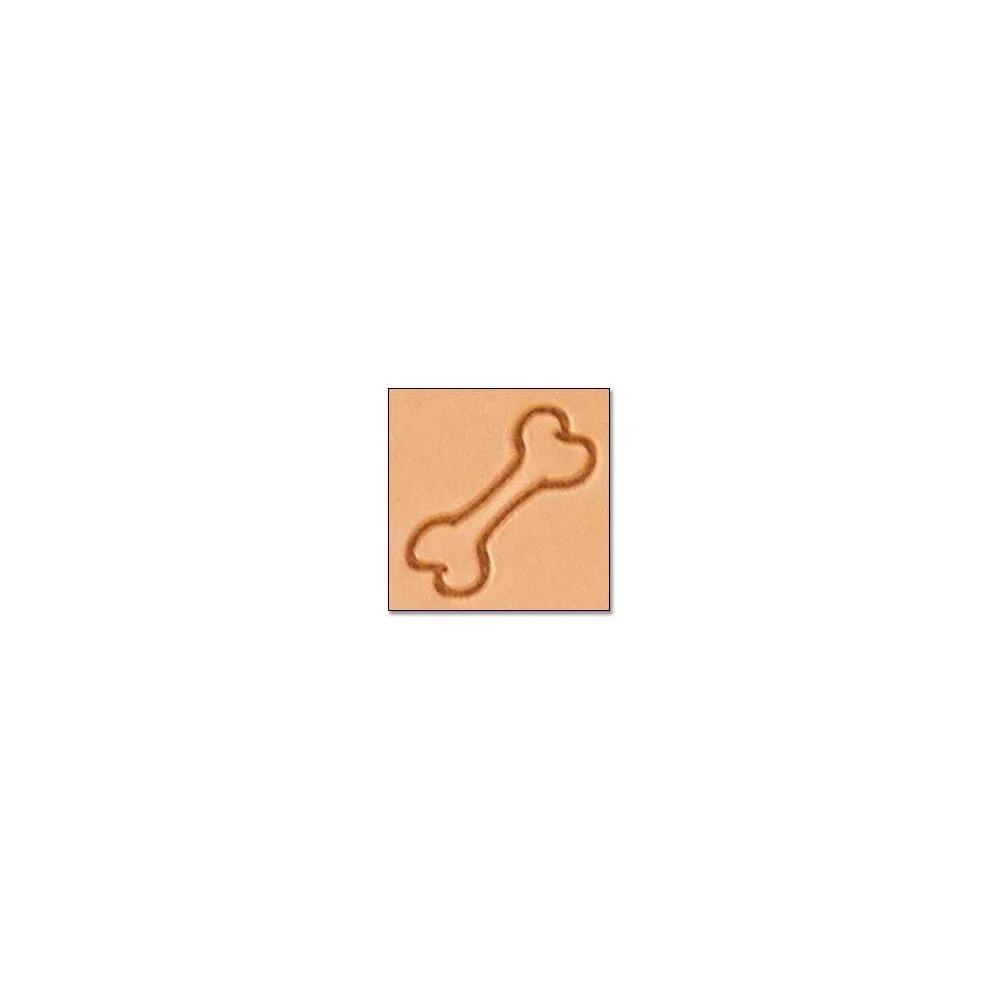 Craftool® Mini Matoir En Os 2D - Fourniture maroquinerie cuir